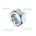 thumbnail image 4 of Écrou Hexagonal 9/16 Pouces-12, Grade 6.8 Acier Carbone, Argent, Lot de 1, 4 of 5