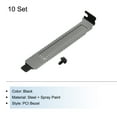 thumbnail image 3 of Unique Bargains 10PCS PCI Slot Cover Dust Filter, Blanking Plate Ventilation Deflector Bracket Expansion with 10 Screw, 3 of 4