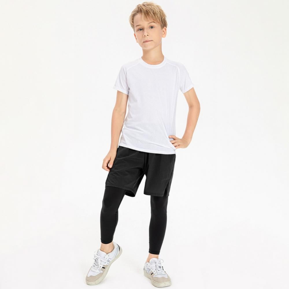 Athletic tights for boys sale