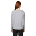 thumbnail image 2 of Puma Golf Women's Standard Cloudspun Crewneck, Light Gray Heather, X-Large, 2 of 3