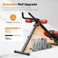 thumbnail image 4 of REKHHY Ab Machine, Ab Workout Equipment, Adjustable Ab Trainer Machine for Abs Workout at Home Gym, Foldable, Knee Protection, Abdominal Trainer for Stomach Workout, 4 of 9