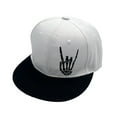 thumbnail image 1 of Gorra de béisbol con visera plana y ala ajustable para hombre, 1 of 7
