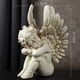 thumbnail image 3 of Estatuilla de Estatua de ángel, Colección de Decoración pa Interiore Exteriores, ángel, , Dormitorio, Escritorio, Iglesia, Decoración Blanca Estilo6 Colco Estatuilla de ángel, 3 of 4