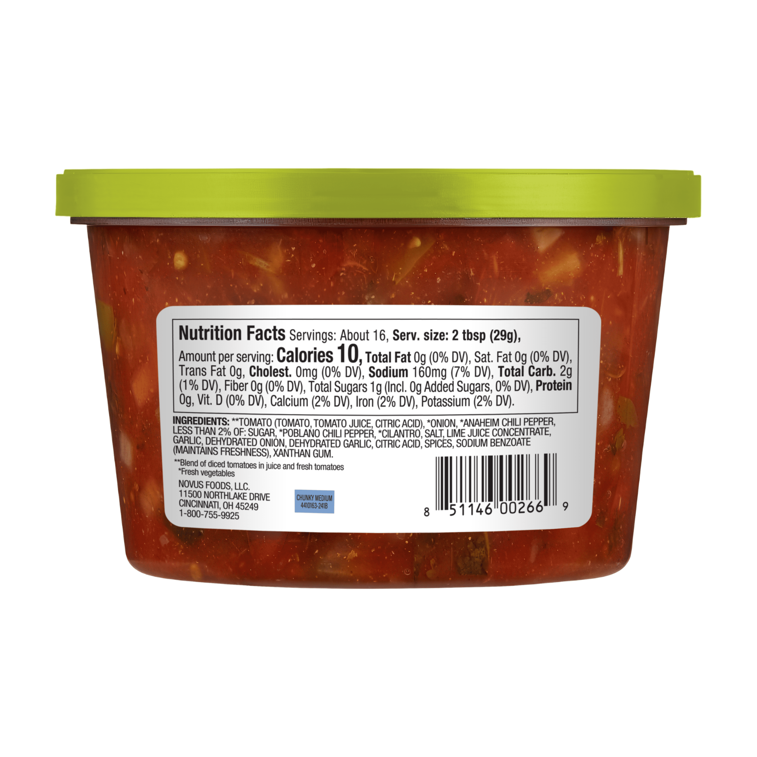 Fresh Cravings Homestyle Chunky Mild Salsa, 16 oz. Ready to Eat