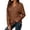 Yellow, variant on SNKSDGM Women V Neck Hoodie, Solid Drawstring Hooded Sweatshirt, Loose Long Sleeve Casual Sweat Jacket for Daily Outfits Coffee M