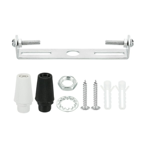 Uxcell Ceiling Light Plate Kit, Light Fixture Mounting Bracket Plate Crossbar 90mm 1