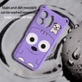 thumbnail image 3 of For iPhone 16 Pro Max Case,Ultra Slim Designing,Lightweight,Cute Puppy Cartoon Print,Shockproof Anti-Fall Protective Thin Fit Rugged Phone Case Cover For iPhone 16 Pro Max,Purple, 3 of 7