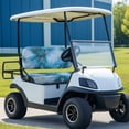 thumbnail image 2 of Garronmavis Blue Marble Golf Cart Seat Covers Universal Fit All Weather Breathable Polyester Interior Accessories for Daily Use Easy Install and Clean Front Seat Cover for Golfer, 2 of 6