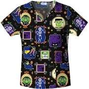 Halloween Portraits V-neck Top