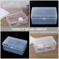thumbnail image 3 of RUNROTOO 4Pcs Cotton Pads Holder Plastic Organizing for Makeup Table Women, 3 of 8