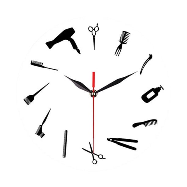 Reloj de pared redondo BLESIY decoración para colgar en la pared material acrílico 30 cm x 30 cm