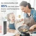 thumbnail image 5 of 4 st kolfilter för köksfläkt Siemens Hz9vrcr0 17004796 / Bosch Hez9vrcr0 17004805 / Neff Z821vr0 17004806, Gaggenau CA282111, 5 of 5