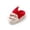 Red, variant on Kawaii Slippers - Ladies Fashion Christmas Deer Closed Toe Flat Bottom Warm Slippers