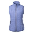 thumbnail image 2 of Women's Cutter & Buck  Lavender Cincinnati Bengals Rainier PrimaLoft- Eco Insulated Full-Zip Puffer Vest, 2 of 3