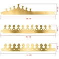 thumbnail image 5 of King Crown Party Hats 4Styles For Coronation Celebration Gold Paper Crowns King Crown Party Hats Brand-New Easy To Install, 5 of 8
