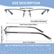 thumbnail image 4 of Gafas de lectura KONHAGO Blue Light Blocking para hombre, 4 of 7