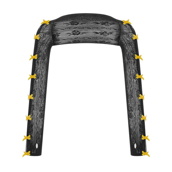 Aunavey Stylish Women's Lace Shrug with Open Front and Cropped Bolero