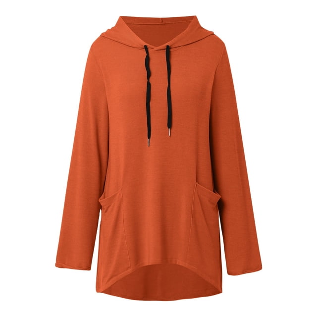 WEAIXIMIUNG Sweat à Demi-Zip pour Femmes, Sweat à Capuche Décontracté à Manches Longues Imprimé Lettre avec Poche