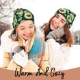 thumbnail image 4 of Picia Avocado Heart Pattern Knitted Beanie Hat for Men and Women , Unisex Winter Warm Stretchy Knit Cap Thick Fisherman Beanies Cuffed Plain Skull Caps, 4 of 6