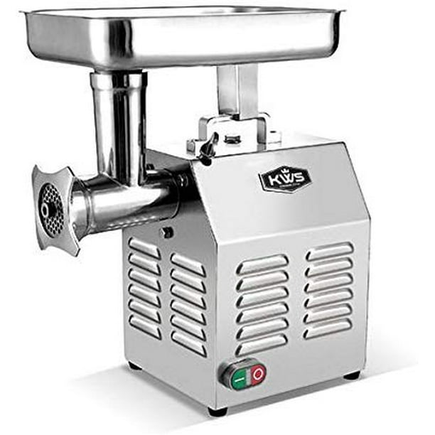 KWS TC8 Commercial 550W 0.75HP Electric Meat Grinder Stainless Steel