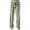 Green, variant on YDKZYMD Plaid Pants for Women Fleece Flannel Buffalo Plaid Pajamas Womens Plaid Pajama Pants Petite with Pockets Pj High Waist Pants Sleepwear Lounge Straight Leg Pants Red 2XL