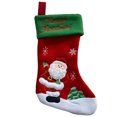 thumbnail image 2 of Christmas Snowman Stocking Bag, Gift Bag Ornament Pendant with Festive Design and Classic Style, Tree Hanging for Home, Fireplace, Holiday, Party, Seasonal, Gift, Decor, Green, 2 of 7