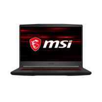 MSI GF65 Thin 10SER-458 15.6" Gaming Laptop, Intel Core i7-10750H, NVIDIA GeForce GTX 1660Ti, 8GB, 512GB NVMe SSD, Windows 10