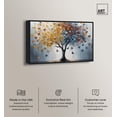 thumbnail image 2 of Butterfly Dream Tree I Canvas Colorful Tree Art by Art Remedy, Black Frame, 15" x 10", 2 of 7