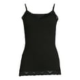 thumbnail image 5 of No Boundaries Juniors' Lace Trim Cami Top, 5 of 5