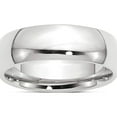 thumbnail image 1 of 14K White Gold 14Kw 7mm Standard Comfort Fit Band Size 13 Made In United States wcf070-13, 1 of 5