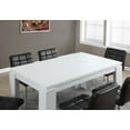 thumbnail image 2 of Monarch Specialties Dining Table, 60" Rectangular, Kitchen, Dining Room, Laminate, White, Contemporary, Modern, 2 of 4