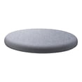 thumbnail image 2 of Round Seat Pad Japanese Style Washable Detachable Comfortable Soft Stool Cushion Light Gray 35cm, 2 of 9