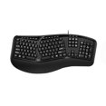 thumbnail image 1 of Clavier ergonomique de bureau Adesso, noir, 1 of 5