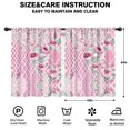 thumbnail image 2 of Blackout Kids Curtains,Pioneer Flower Childrens Insulated Curtains Set Of 2,Bedroom Essentials,Toddler Room Decor 42x54in(106x137cm), 2 of 4