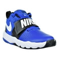 thumbnail image 2 of Nike Team Hustle D 8 (PS) Little Kid's Shoes Game Royal/White/Black 881942-400, 2 of 6