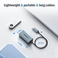 thumbnail image 7 of Lemorele USB 3.0 to Ethernet Adapter, USB C to RJ45 Gigabit LAN Network Adapter, Compatible with MacBook/Pro/Air, Switch, Windows,Mac OS,Aluminium, 7 of 7