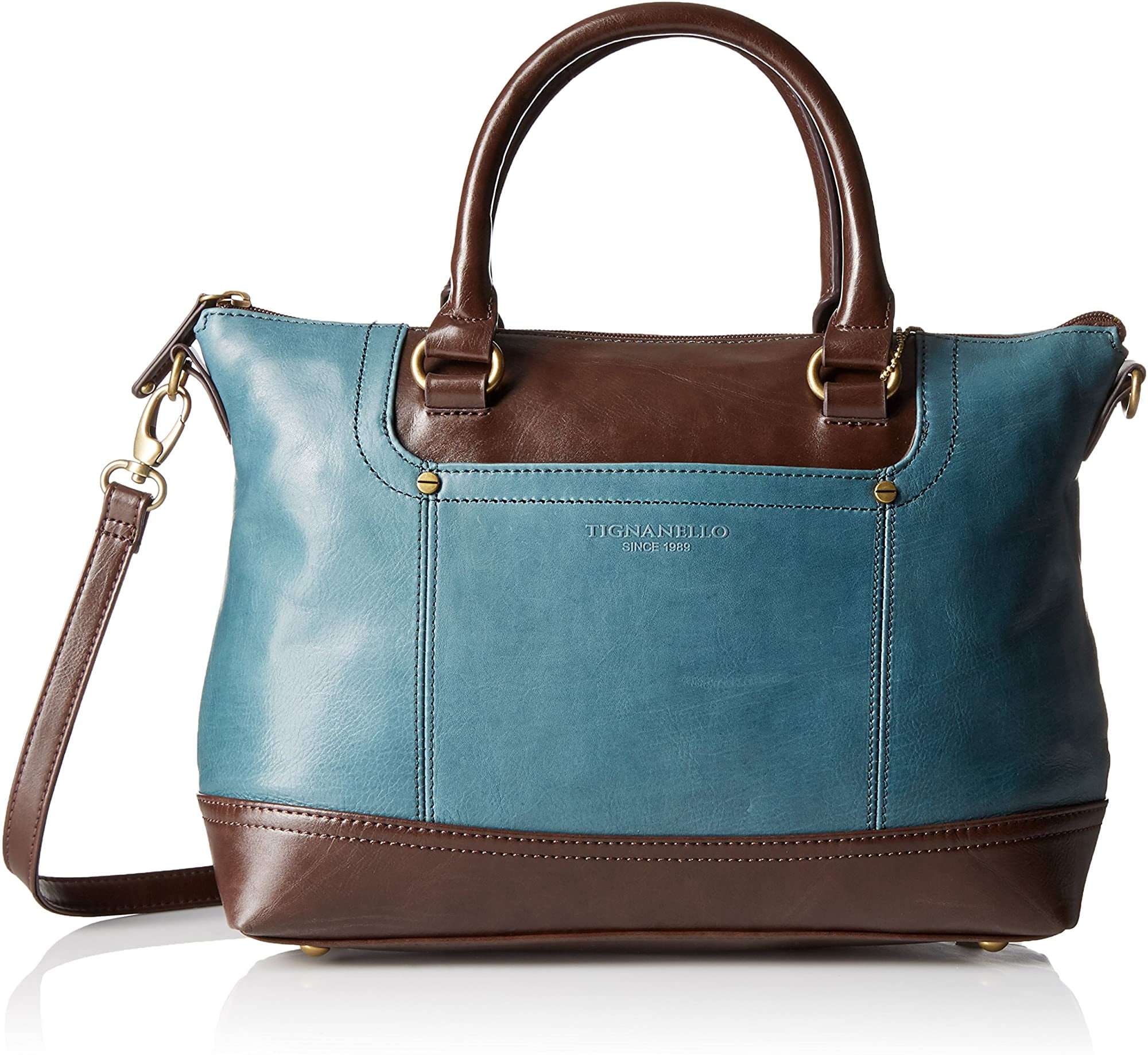 tignanello teal purse