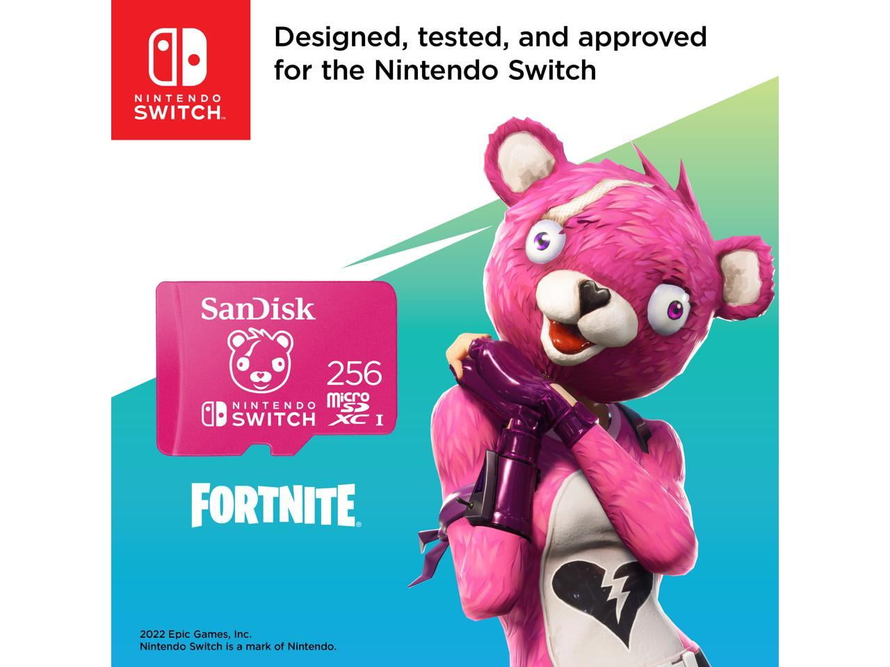 SanDisk 256GB microSDXC Memory Card, Nintendo Switch Storage