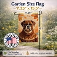 thumbnail image 3 of 15.5 x 11.25 in. Unisex Boxer Fall Garden Flag, 3 of 8