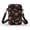Dachshund Pattern, variant on HELLHERO Crossbody Bags Polyester Lightweight Father Christmas Gingerbread Man for Casual Use Unisex