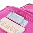 thumbnail image 6 of Raven 10 Pocket Pink Tool Belt Pouch  Constructed of Heavy Duty Suede Leather  Great for Fitting Hammers, Nails, Screws, and More, 6 of 9