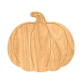thumbnail image 4 of SUYOLL Halloween Cutting Board Pumpkin Shaped Wooden Charcuterie Board For Kitchen Fall Serving Platter Cheese Board For Thanksgiving And Halloween Parties, 4 of 5
