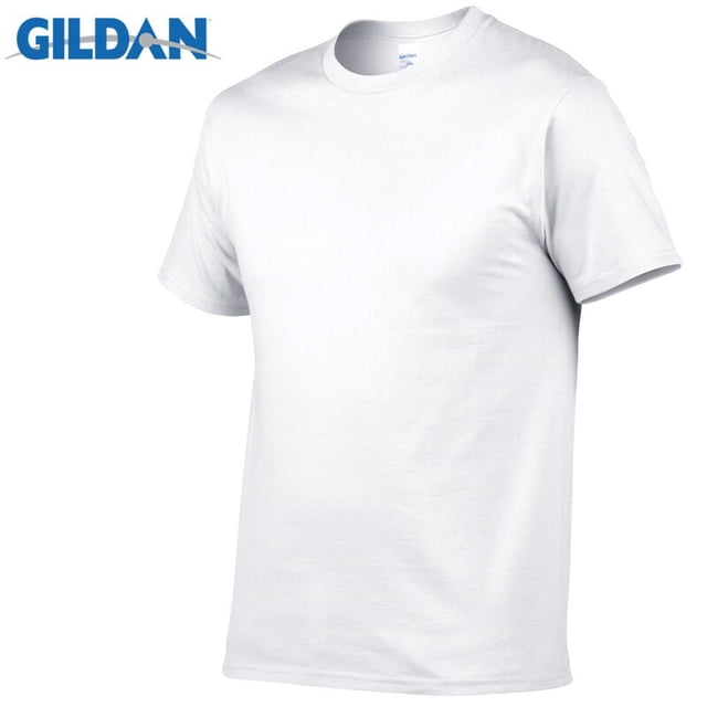 REDHOTYPE T-Shirt d'Été pour Hommes 100 % Coton Manches Courtes Col Rond Confortable Tops Unis