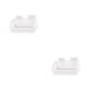 thumbnail image 4 of Moyic Bathroom Storage Rack Punch-free Shelf Simple Style Basket Holder Hanging Drilling No for Cosmetics Toothpaste Organizer 27x11x9cm 2piezas, 4 of 6