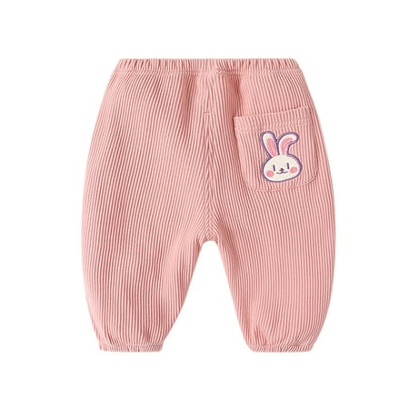 

Fsqjgq Baby Boy Shorts 18 Months Children Toddler Kids Baby Boys Girls Cute Cartoon Animals Ribbed Pants Trousers Outfits Clothes 18 M Boys Clothes Cotton Pink 73