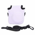 thumbnail image 2 of Camera Protective Case For  Mini 12, PU Leather Camera Travel Storage Cover Bag With Pocket And Adjustable Shoulder Strap, Compatible With  Mini 12   Camera, 2 of 8