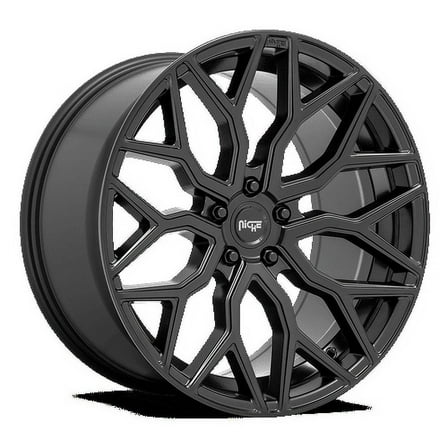 Niche M261 Mazzanti 20X10.5 5X115 20Et 66.56Cb Matte Black Wheel
