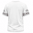 thumbnail image 3 of We Will Never Forget 9/11 25th Anniversary Men's T-Shirt - Memorial Graphic Crew Neck Casual Top with Ornamental Art for Daily Wear White 2XL, 3 of 3