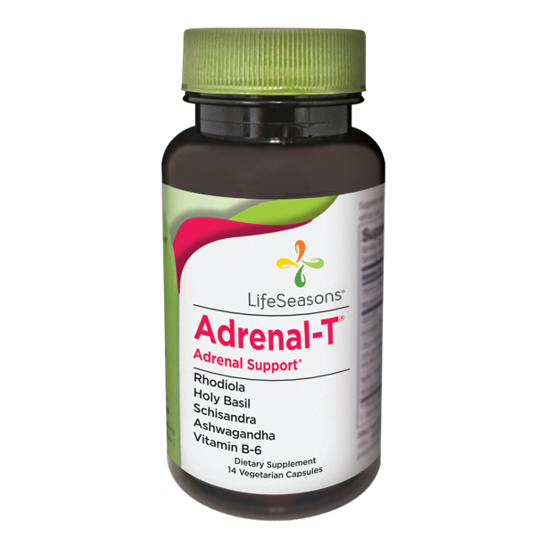 LifeSeasons AdrenalT Adrenal Fatigue Support Supplement Helps