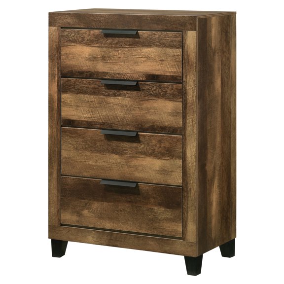 Acme Morales Chest in Rustic Oak Finish 31"L x 16"W x 47"H
